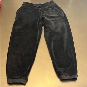 Athleta Girls Size L/12 Black Cozy Feelin’ Great Jogger Pants